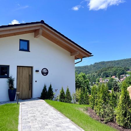 Chalets Woid_Liebe&Glueck Bodenmais Buitenkant foto