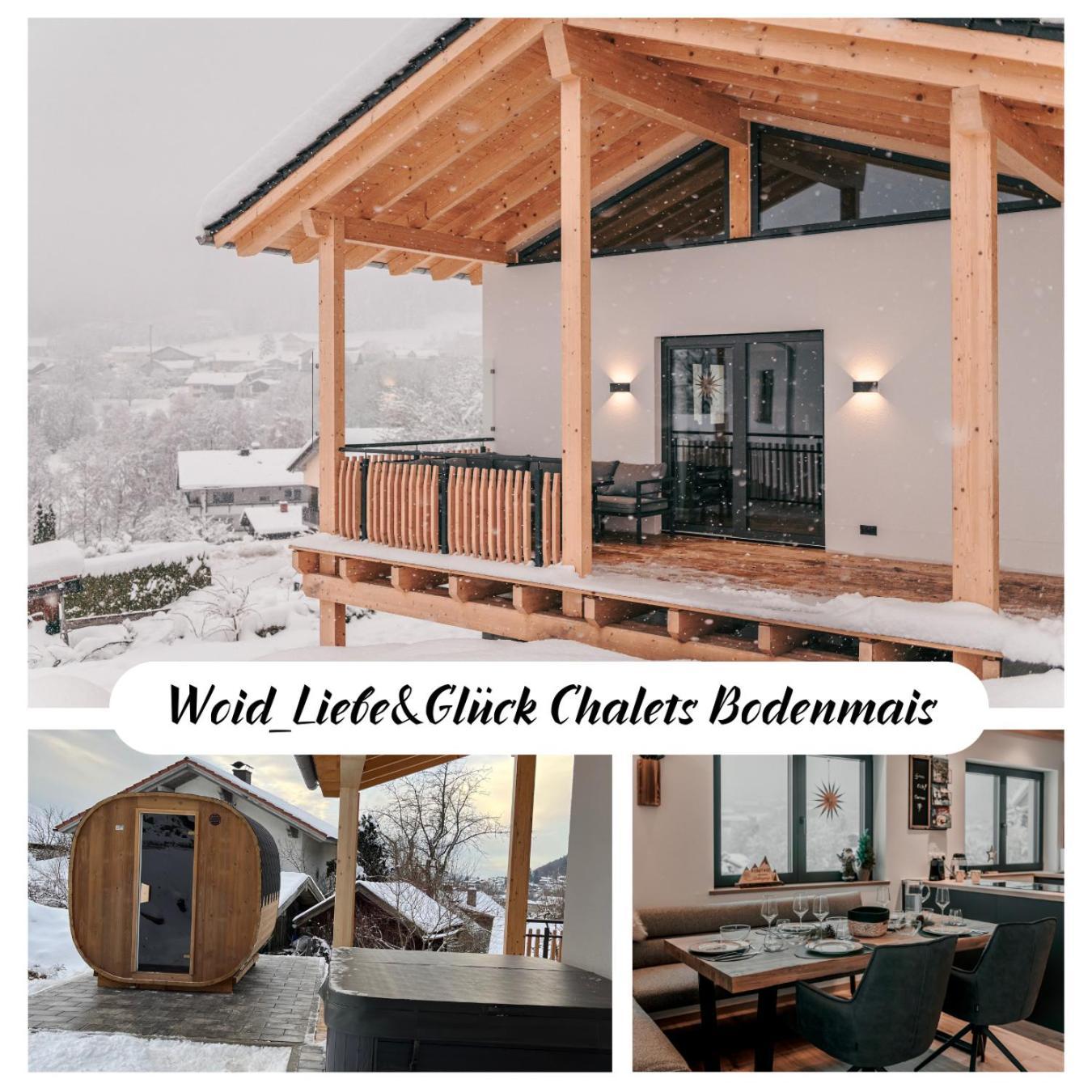 Chalets Woid_Liebe&Glueck Bodenmais Buitenkant foto